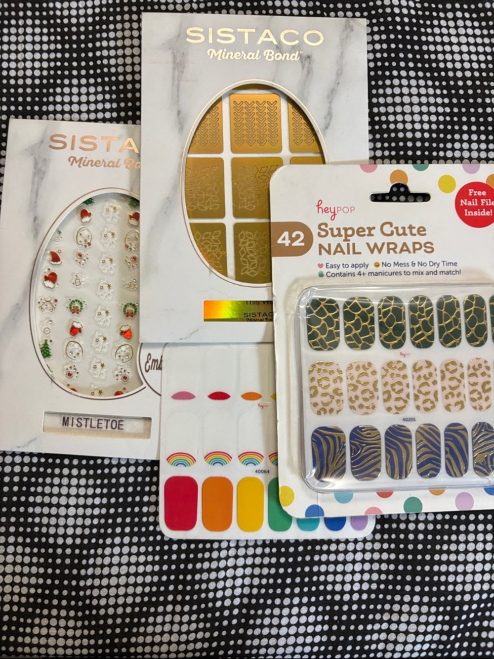 Free with purchase Sistaco & Heypop Nail Wrap